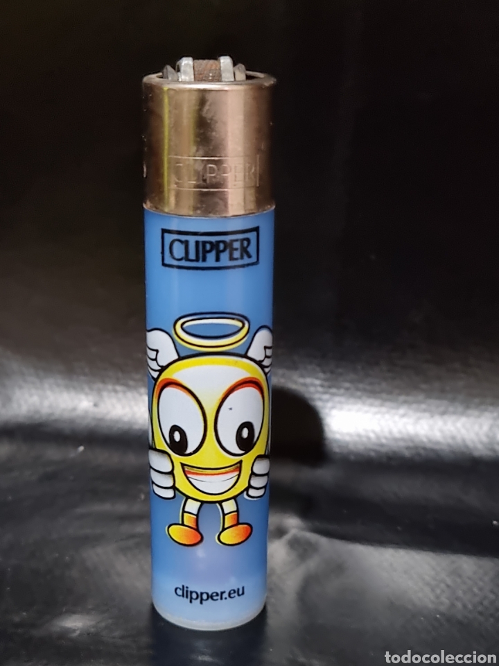 Coleccionismo: MECHERO CLIPPER EMOJI