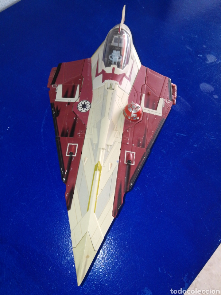 Coleccionismo: Nave Obi Wan Kenobo episodio II El ataque de los Clones Dtar Wars La Guerra de las galaxias