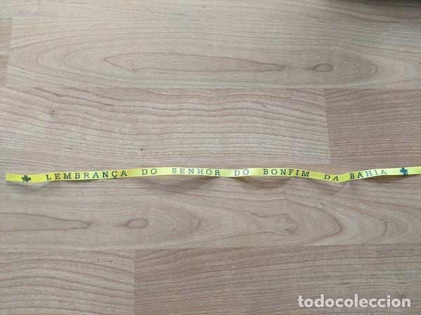 Colecionismo: CINTA &laquo;LEMBRAN&Ccedil;A DO SENHOR DO BONFIM DA BAHIA&raquo; AMARILLA