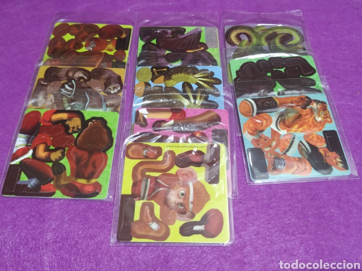 Coleccionismo: Colecci&oacute;n completa tazos troquelados Max Adventure de frigo 2012
