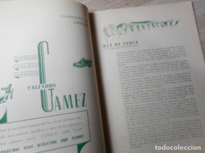 Coleccionismo: ANTIGUO PROGRAMA.FERIA DE SAN MIGUEL.UBEDA 1954 - Foto 4