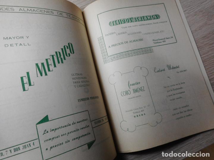 Coleccionismo: ANTIGUO PROGRAMA.FERIA DE SAN MIGUEL.UBEDA 1954 - Foto 7