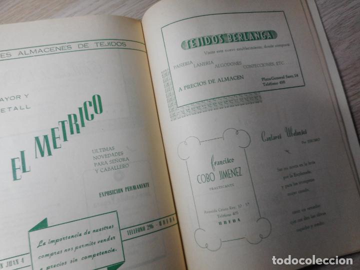 Coleccionismo: ANTIGUO PROGRAMA.FERIA DE SAN MIGUEL.UBEDA 1954 - Foto 9