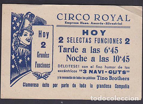 Coleccionismo: PROGRAMA CIRCO CIRCO ROYAL - Foto 1