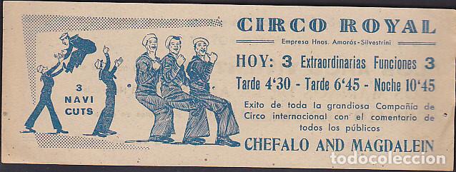 Coleccionismo: PROGRAMA CIRCO CIRCO ROYAL - Foto 1