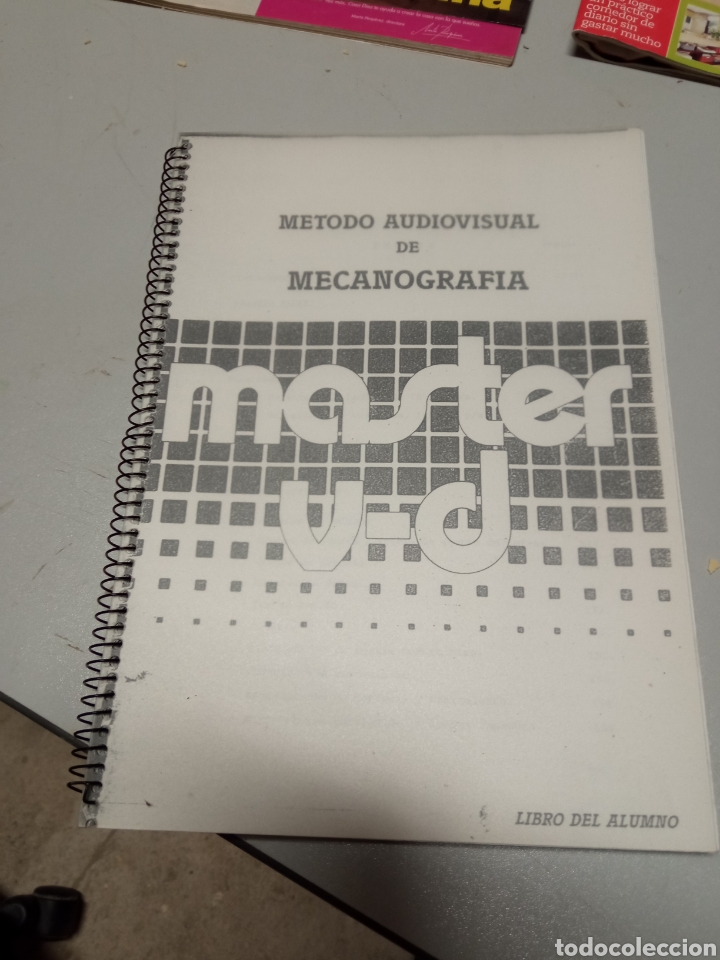 Curso de mecanograf&iacute;a encuadernado