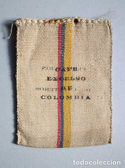Coleccionismo: Peque&ntilde;o saco Caf&eacute; Excelso de Colombia. Federaci&oacute;n Nacional de Cafeteros