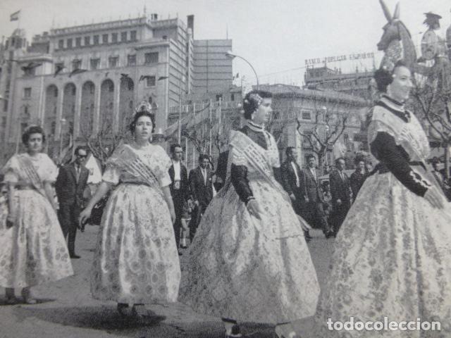 Coleccionismo: VALENCIA FALLAS ANTIGUO HUECOGRABADO