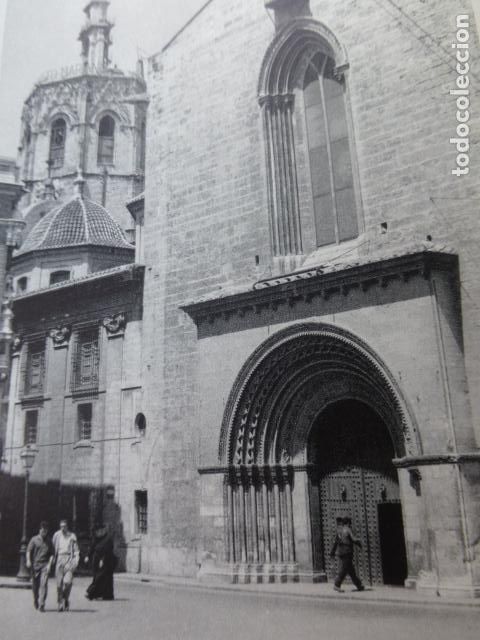 Coleccionismo: VALENCIA CATEDRAL PORTADA DE LA ALMOINA ANTIGUO HUECOGRABADO