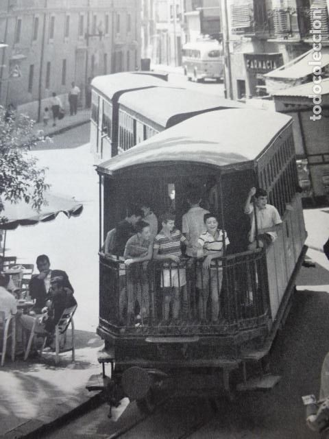 Coleccionismo: CASTELLON DETALLE CON EL TREN LA PANDEROLA ANTIGUO HUECOGRABADO