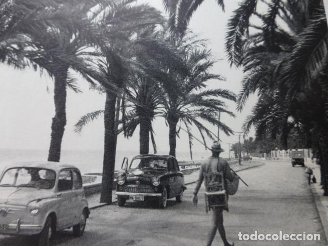 Coleccionismo: BENICASIM CASTELLON DETALLE URBANO ANTIGUO HUECOGRABADO