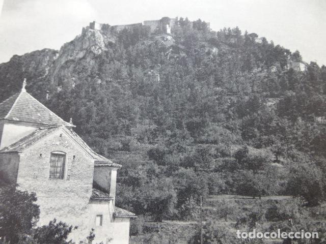 Coleccionismo: JATIVA VALENCIA VISTA DEL CASTILLO ANTIGUO HUECOGRABADO