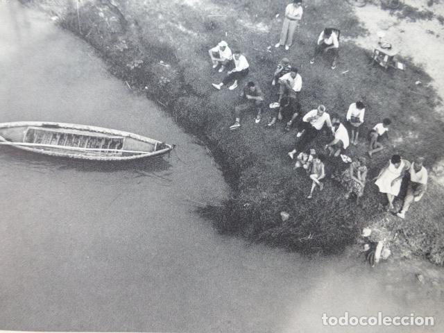 Coleccionismo: RIO JUCAR VALENCIA ANTIGUO HUECOGRABADO