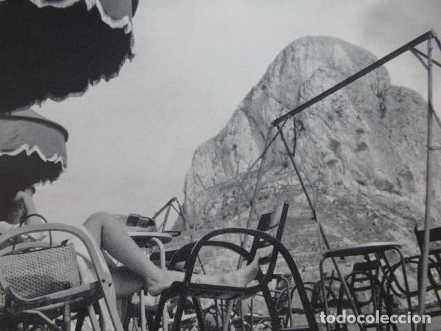 Coleccionismo: CALPE ALICANTE PE&Ntilde;ON DE IFACH ANTIGUO HUECOGRABADO