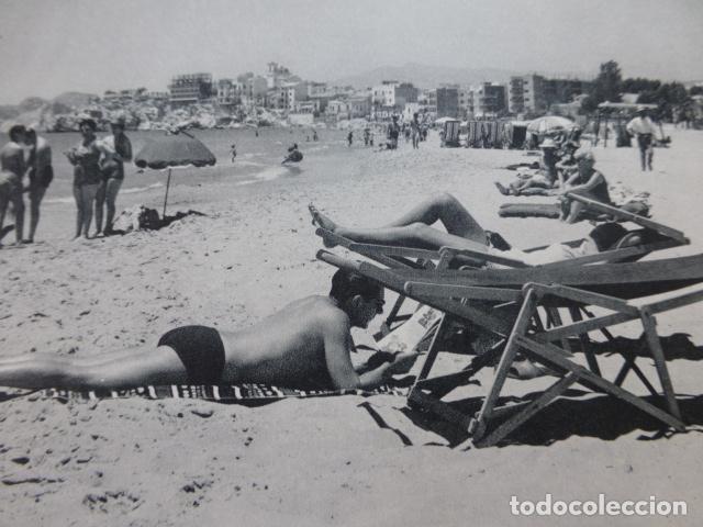 Coleccionismo: BENIDORM ALICANTE PLAYA ANTIGUO HUECOGRABADO