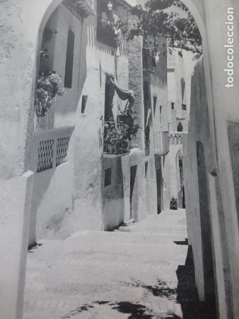 Coleccionismo: BENIDORM ALICANTE DETALLE URBANO ANTIGUO HUECOGRABADO