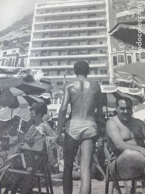Coleccionismo: ALICANTE LA PLAYA ANTIGUO HUECOGRABADO