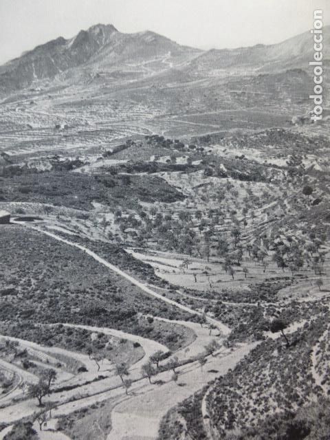 Coleccionismo: JIJONA ALICANTE CAMPO DE ALMENDROS ANTIGUO HUECOGRABADO