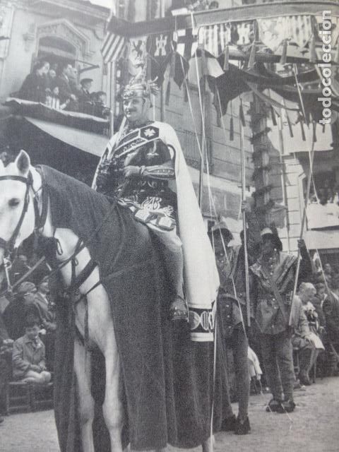 Coleccionismo: ALCOY ALICANTE MOROS Y CRISTIANOS ANTIGUO HUECOGRABADO