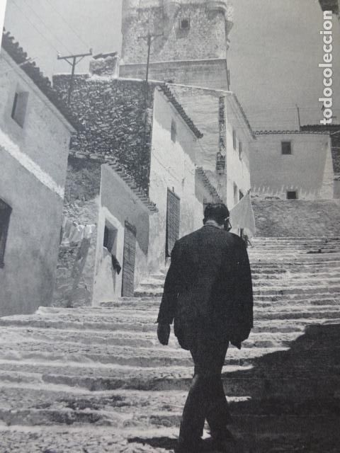 Coleccionismo: VILLENA ALICANTE VISTA DEL CASTILLO ANTIGUO HUECOGRABADO