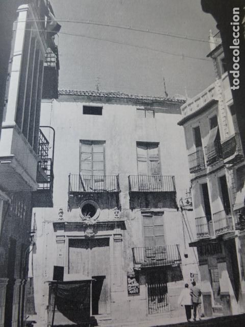 Coleccionismo: ORIHUELA ALICANTE DETALLE URBANO ANTIGUO HUECOGRABADO