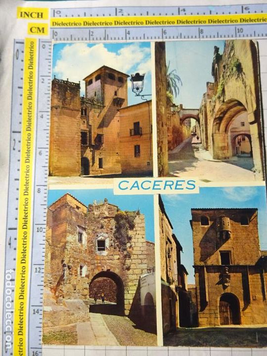 Collecting: POSTAL DE C&Aacute;CERES. A&Ntilde;O 1963. VISTAS 2014 ARRIBAS. 1632
