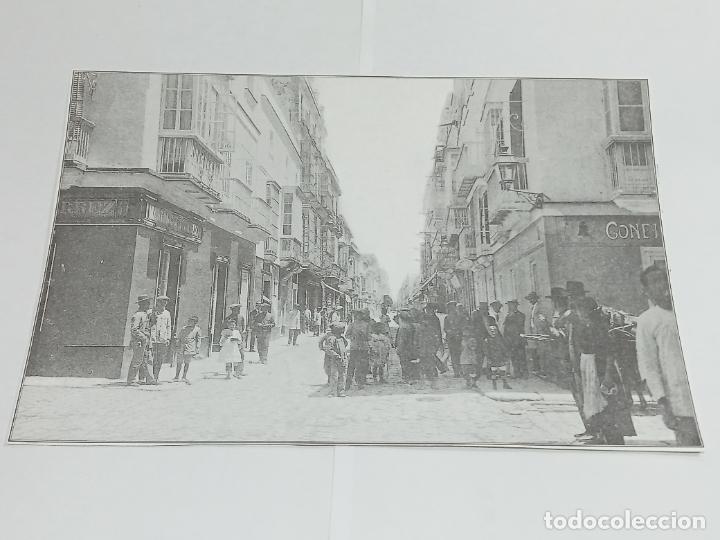 Collectionnisme: LAMINA. IMAGEN. CALLE DEL PUERTO SANTA MARIA. ESQUINA MARIANO GUTIERREZ. 28 X 18