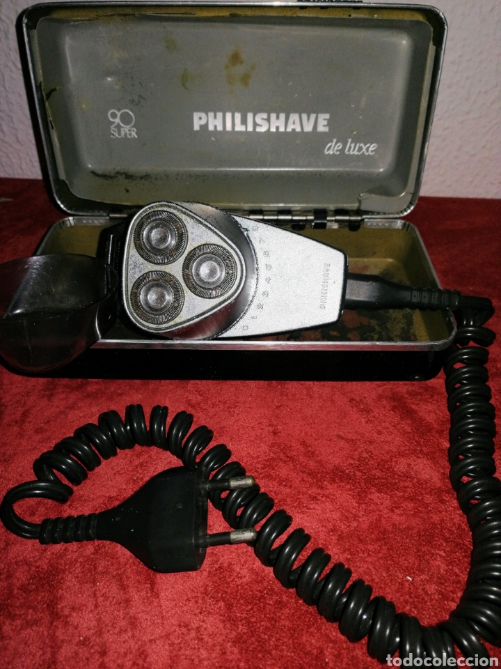 Coleccionismo: MAQUINILLA DE AFEITAR. PHILISHAVE 90. CON CORTAPATILLAS. ENVIO CERTIFICADO INCLUIDO.