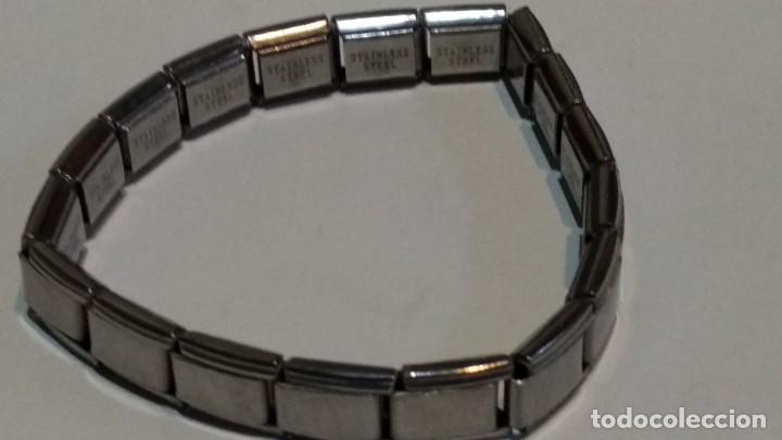 Collectionnisme: PULSERA EL&Aacute;STICA STAINLESS STEEL NUEVA SIN USAR