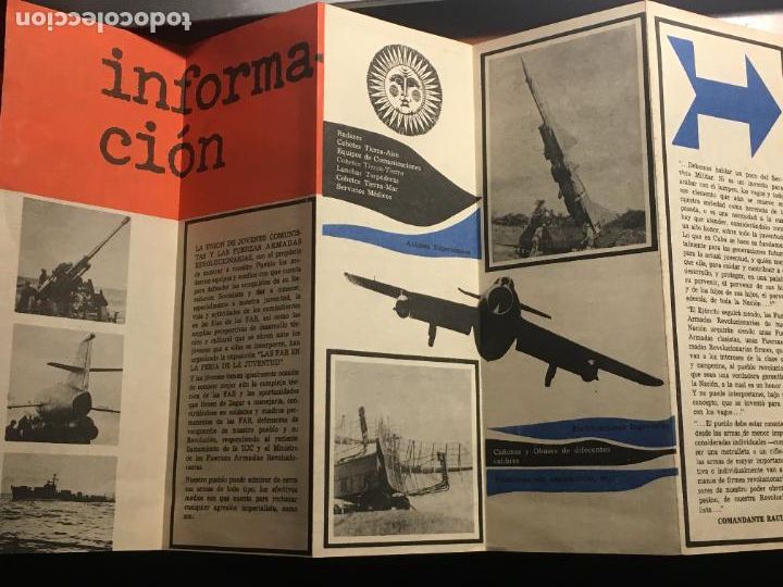 Coleccionismo: cuba fidel castro raul castro folleto antiguo propaganda politica ejercito cubano revolucion