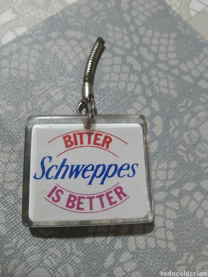 Coleccionismo: Llavero bitter Schweppes - Foto 1