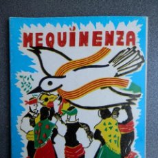 Coleccionismo: MEQUINENZA ZARAGOZA PROGRAMA FIESTAS AÑO 1980 - 70 PÁGINAS. Lote 321653148