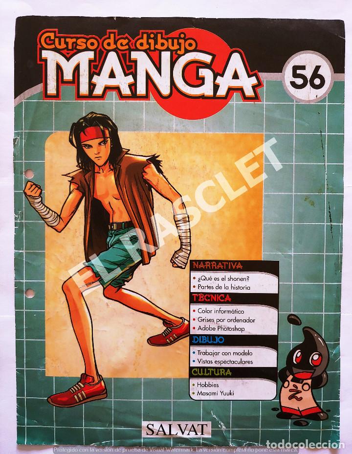 Collectionnisme: CURSO DE DIBUJO MANGA - FICHA N&ordm; 56