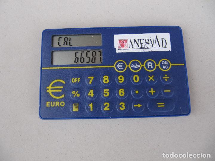 Coleccionismo: CALCULADORA CONVERTIDOR EURO ANESVAD FUNCIONANDO
