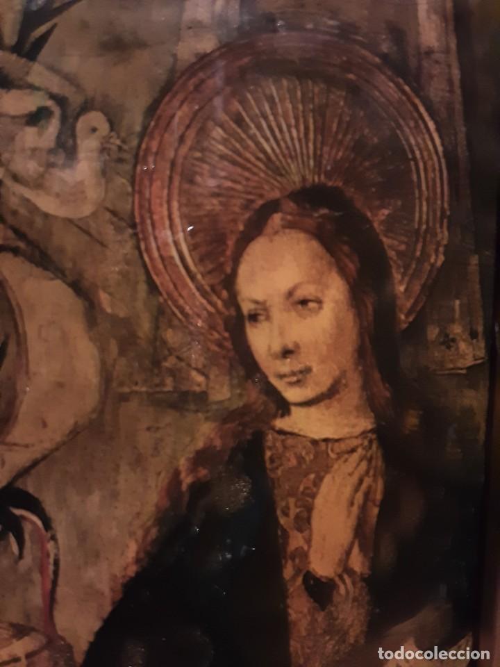 Coleccionismo: Cuadro la Anunciaci&oacute;n de la Virgen - Foto 2
