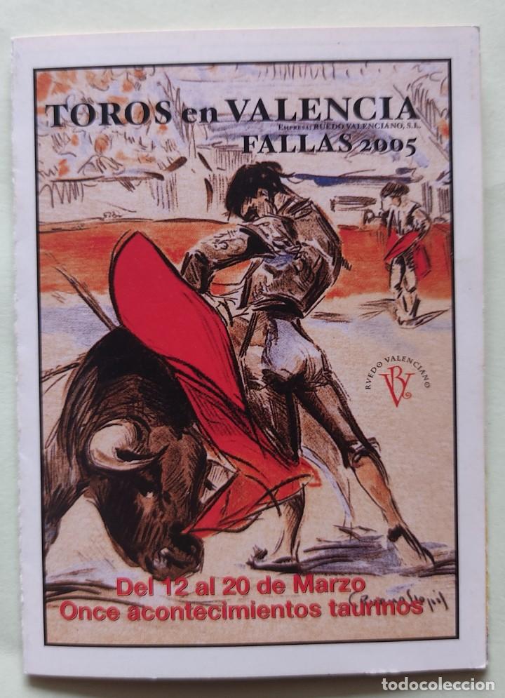 Coleccionismo: Folleto-Toros Valencia-2007.
