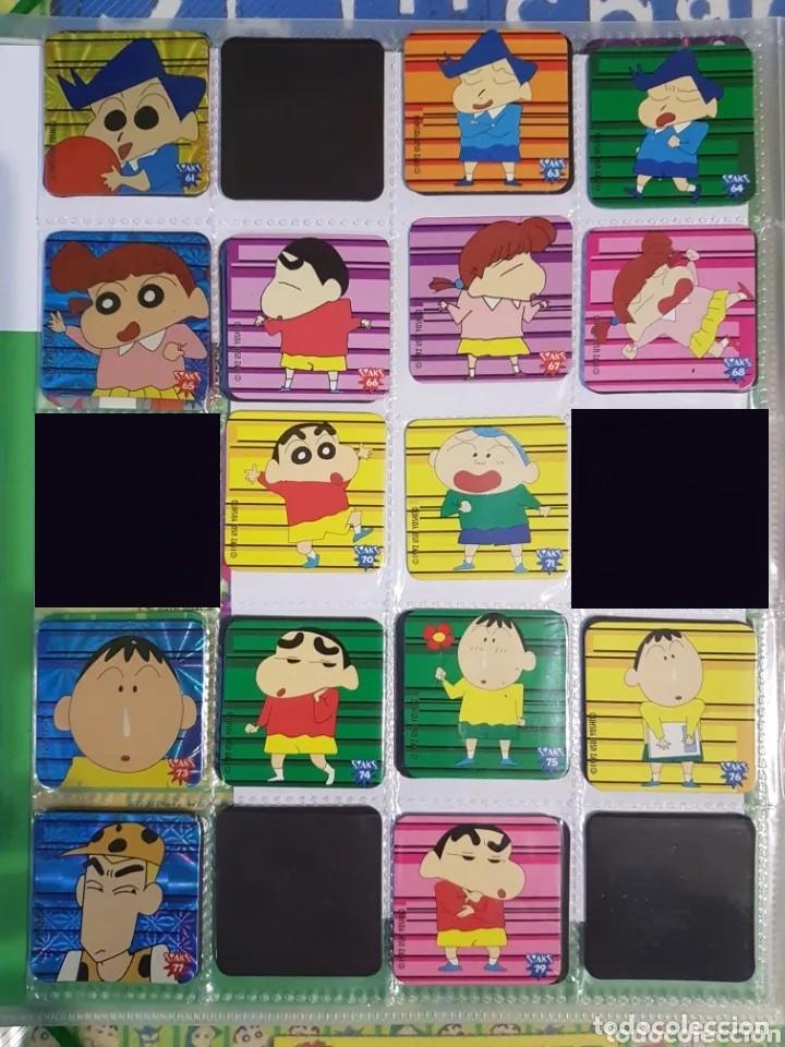 Coleccionismo: SHIN CHAN STAKS - 61 63 64 65 66 67 68 70 71 73 74 75 76 77 79 - 15 DISTINTOS