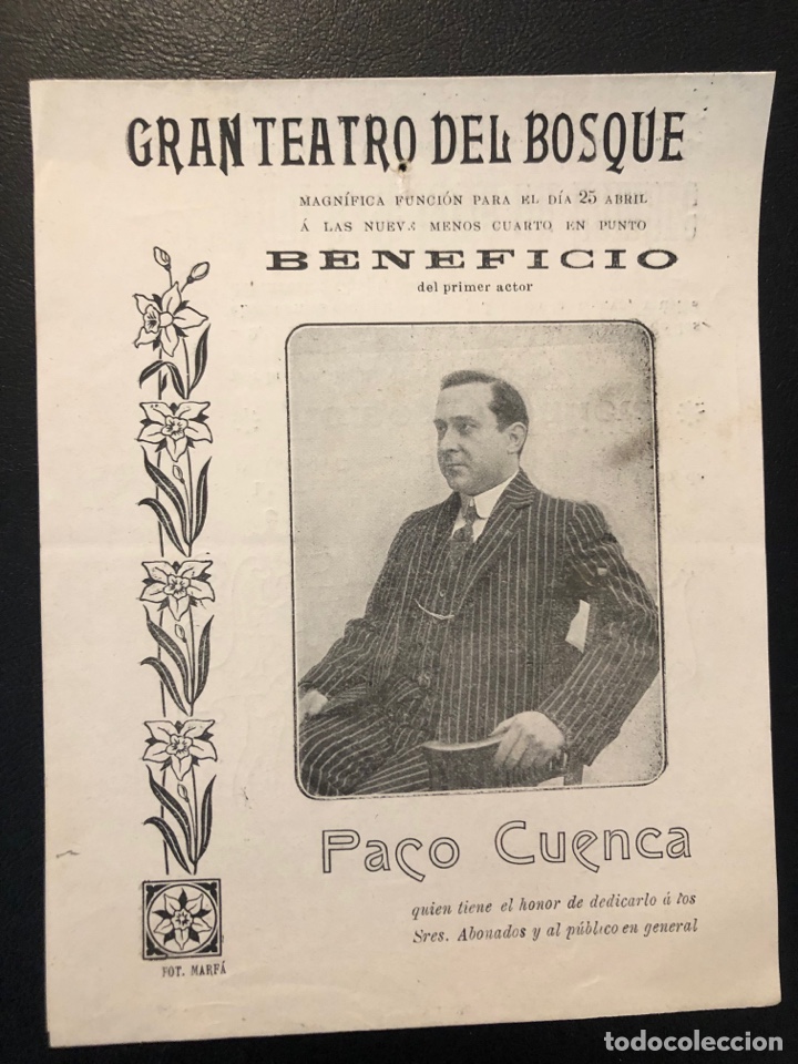 Coleccionismo: Programa gran teatro del bosque barcelona beneficio paco cuenca Romeo y Julieta 6