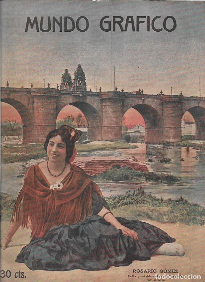 Colecionismo: A&Ntilde;O 1919 RECORTE PRENSA ROSARIO GOMEZ ARTISTA ESPA&Ntilde;OLA DE VARIETES TEATRO FOTOGRAFIA ALFONSO