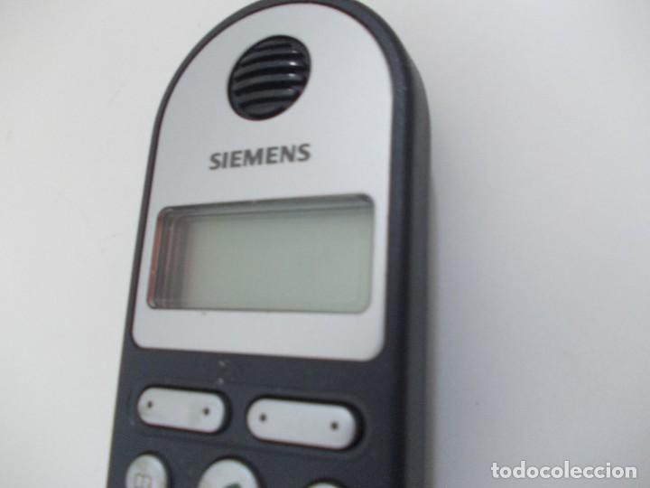 Coleccionismo: tel&eacute;fono inal&aacute;mbrico Siemens - Foto 5