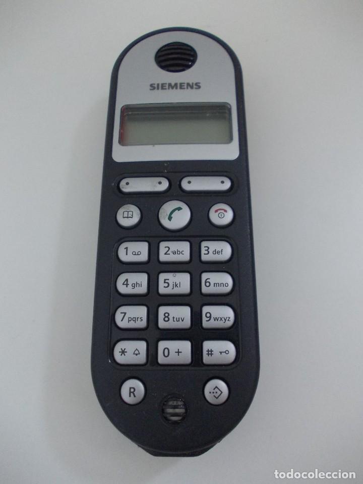 Coleccionismo: tel&eacute;fono inal&aacute;mbrico Siemens - Foto 6
