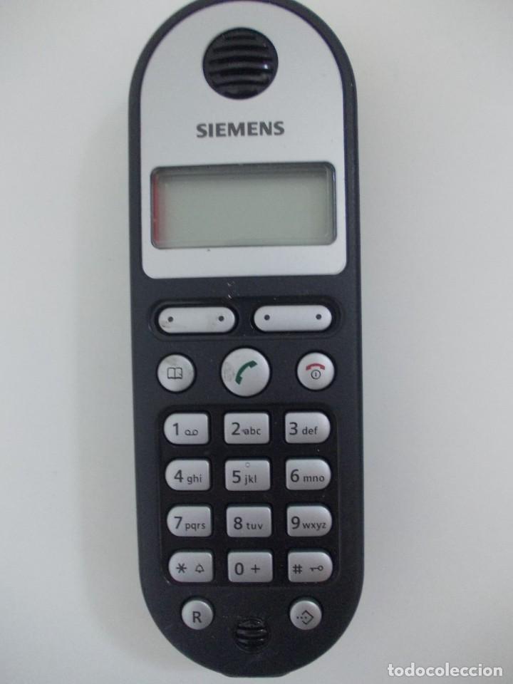 Coleccionismo: tel&eacute;fono inal&aacute;mbrico Siemens - Foto 7