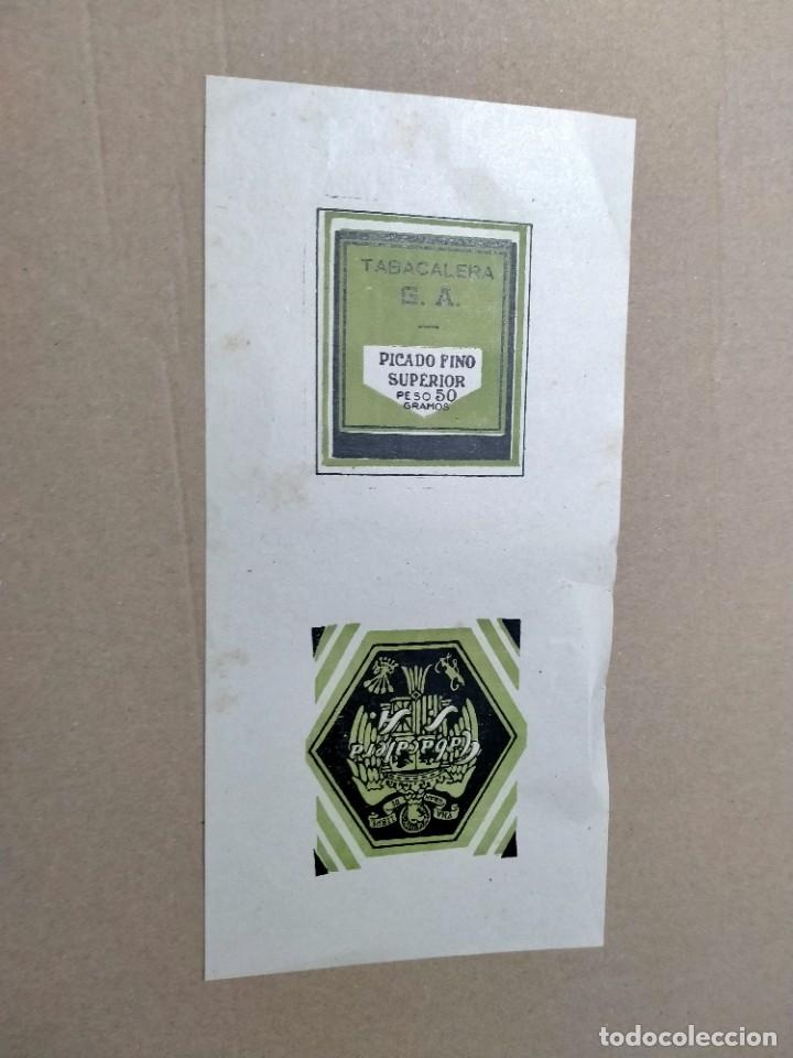 Coleccionismo: papel envoltorio de paquete de tabaco - Foto 1