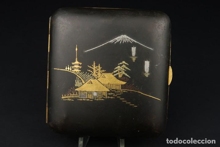Coleccionismo: Antigua Pitillera Japonesa - Foto 1