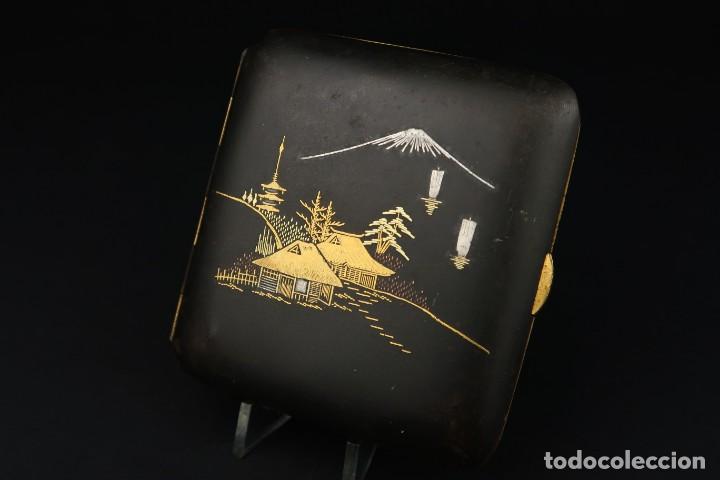 Coleccionismo: Antigua Pitillera Japonesa - Foto 4