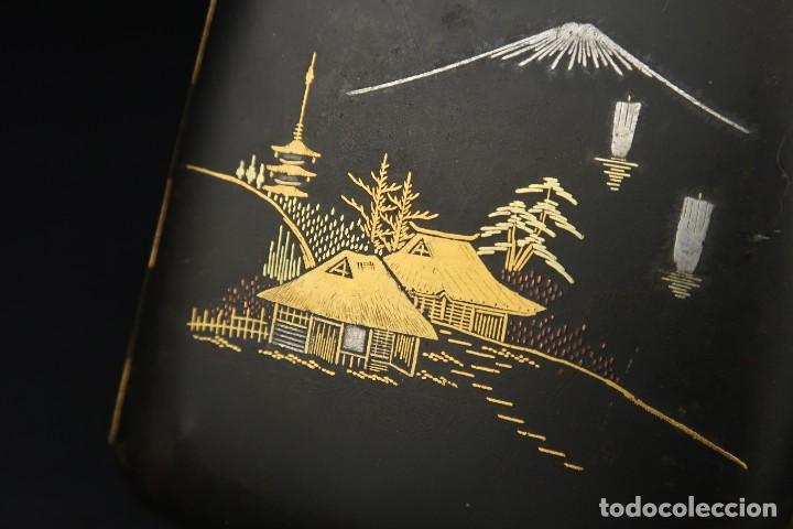 Coleccionismo: Antigua Pitillera Japonesa - Foto 5
