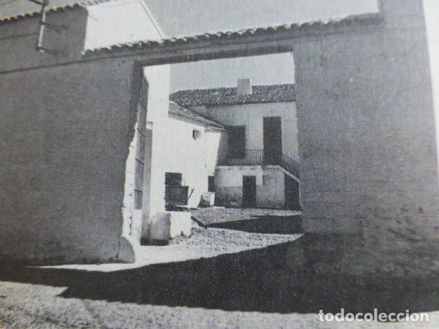 Collecting paper: TORRE DE JUAN ABAD CIUDAD REAL ANTIGUO HUECOGRABADO