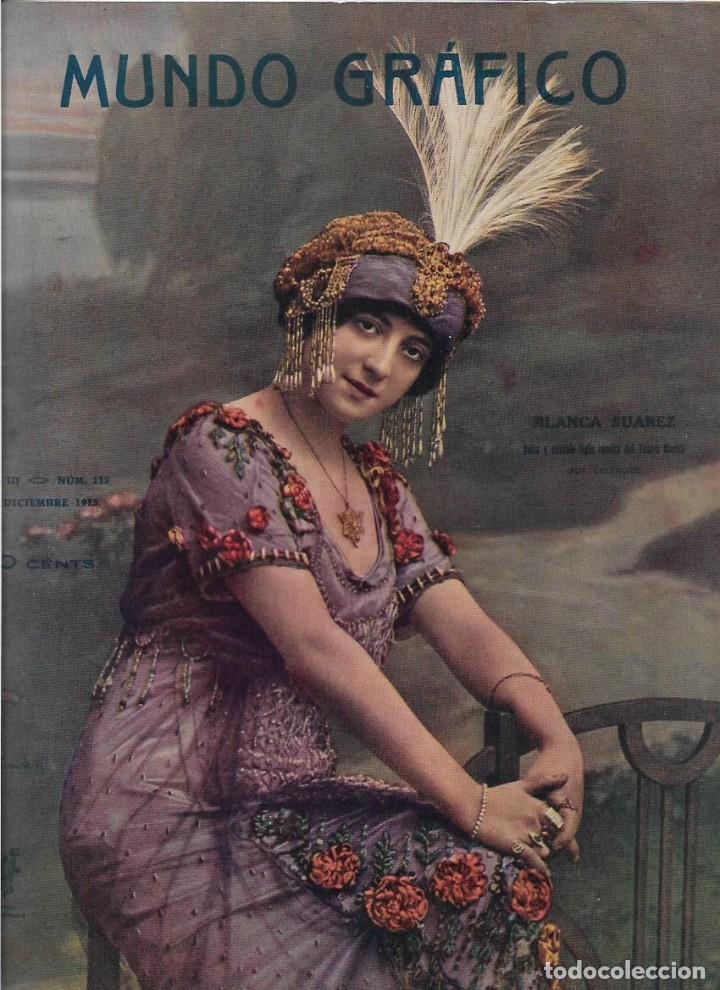 Collecting paper: A&Ntilde;O 1913 RECORTE PRENSA BLANCA BLANQUITA SUAREZ ACTRIZ CANTANTE FUE MODELO DE PICASSO FOTO CALVACHE