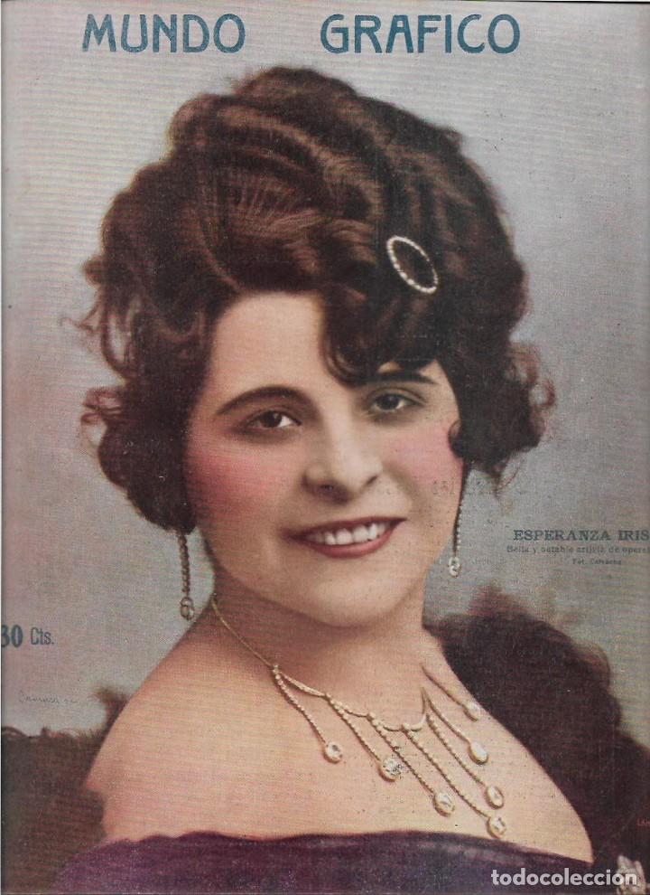 Collectionnisme: A&Ntilde;OS 20 RECORTE PRENSA ESPERANZA IRIS ARTISTA DE OPERETA FOTOGRAFIA CALVACHE