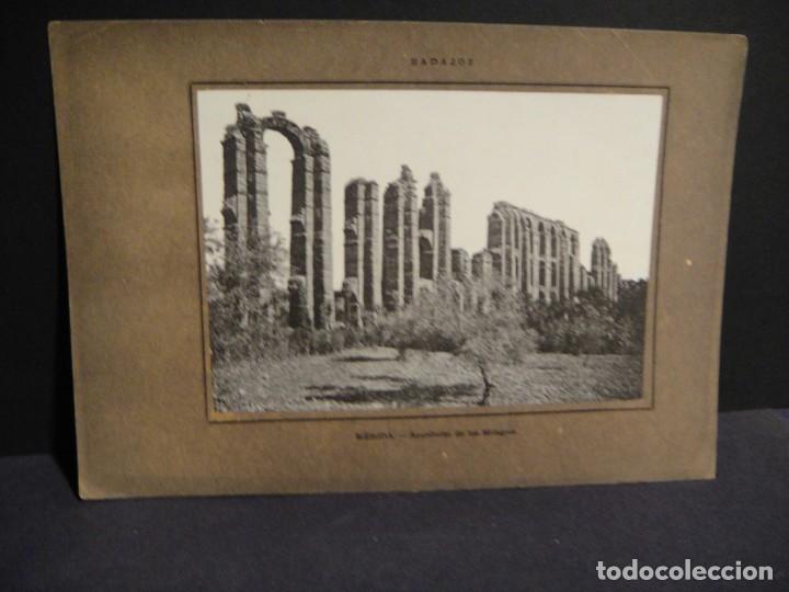 Coleccionismo: merida , acueducto de los milagros - lamina en fotograbado